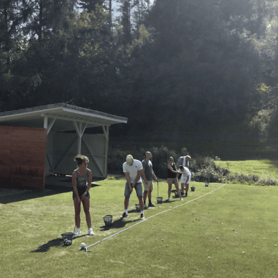 Das Continum Team auf der Driving Range