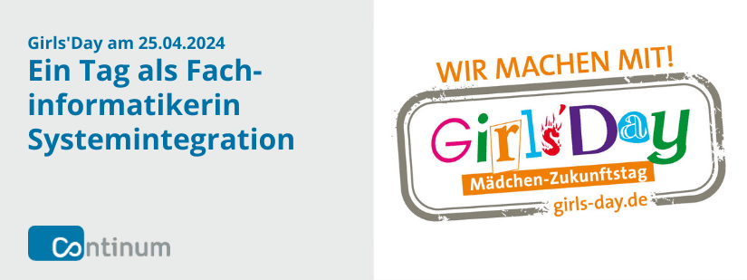 Girls'Day 2024 - Ein Tag als Fachinformatikerin Systemintegration