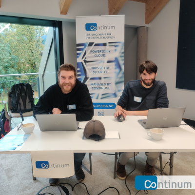 Continum Team auf dem Sick Hackathon