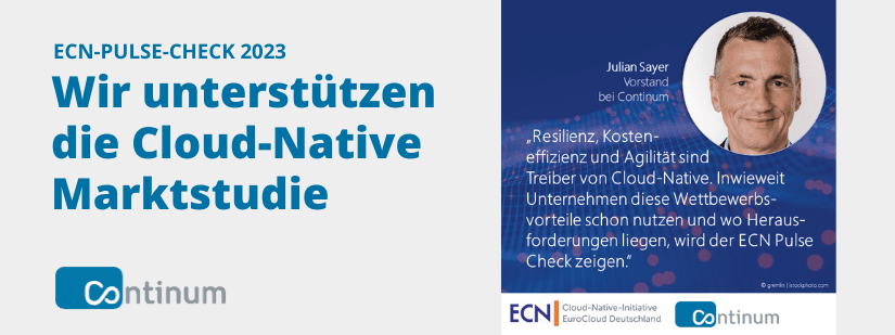 Die Continum AG unterstützt den ECN-Pulse-Check 2023