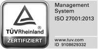 Die Continum AG aus Freiburg in Baden-Württemberg ist zertifiziert nach ISO 27001 durch den TÜV Rheinland.