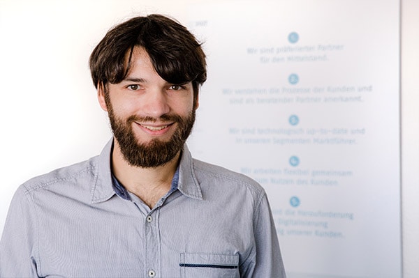 teamleiter-entwicklung-continum-pascal-braun Pascal Braun, Teamleiter der Entwicklungsabteilung der Continum AG aus Freiburg in Baden-Württemberg.